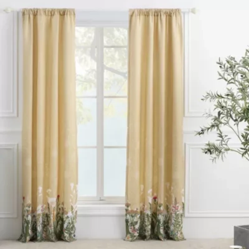 Dandelion Window Panel Pair