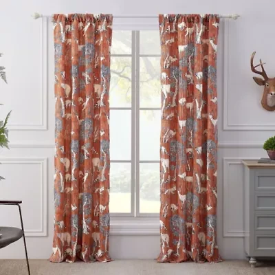 Menagerie Window Panel Pair