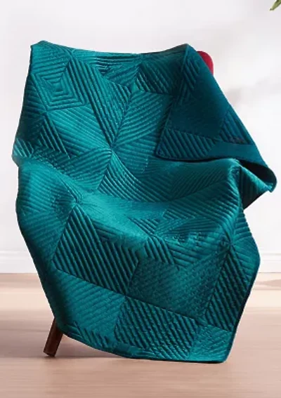 Riviera Velvet Throw