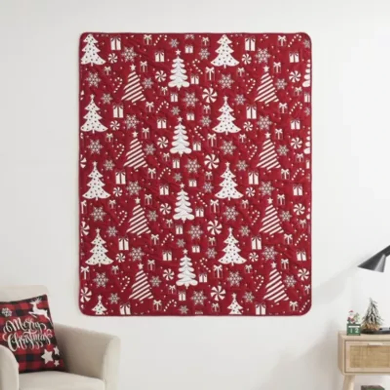 Peppermint Party Throw