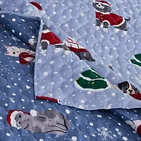 Winter Whiskers Throw