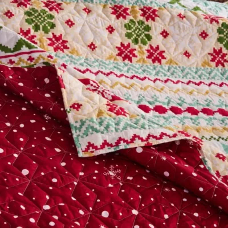 Fair Isle Snow Throw