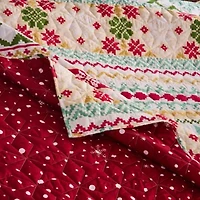 Fair Isle Snow Throw