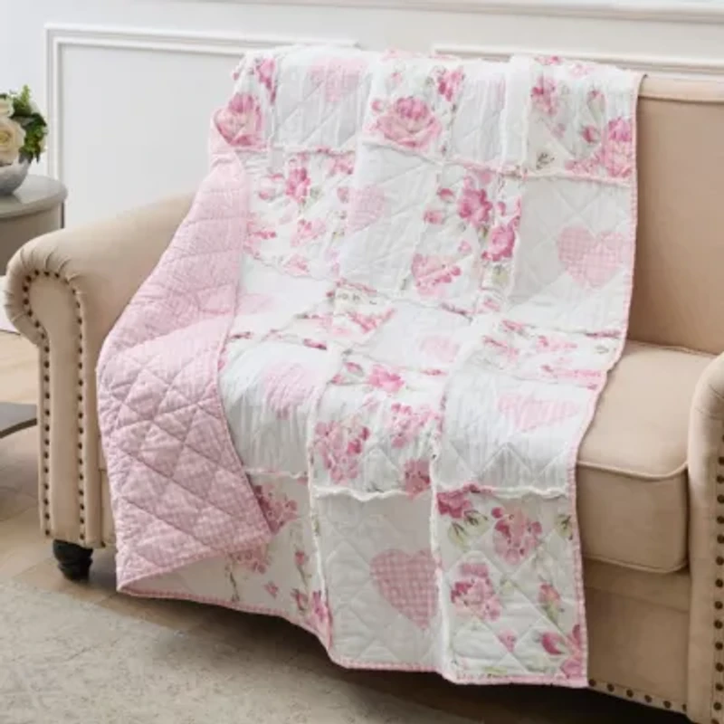 Veronicas Hearts Throw