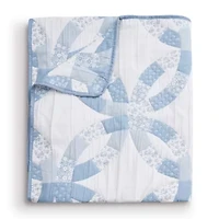 Wedding Ring Blue Throw