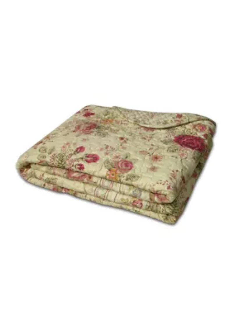 Antique Rose Throw