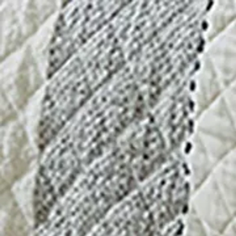 Mix Media Stripe 3 Piece Quilt Set