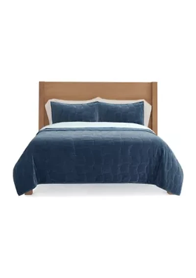 Velvet Quilt Set