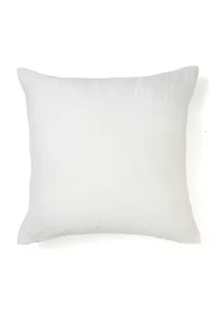 Embroidered Flower Pillow