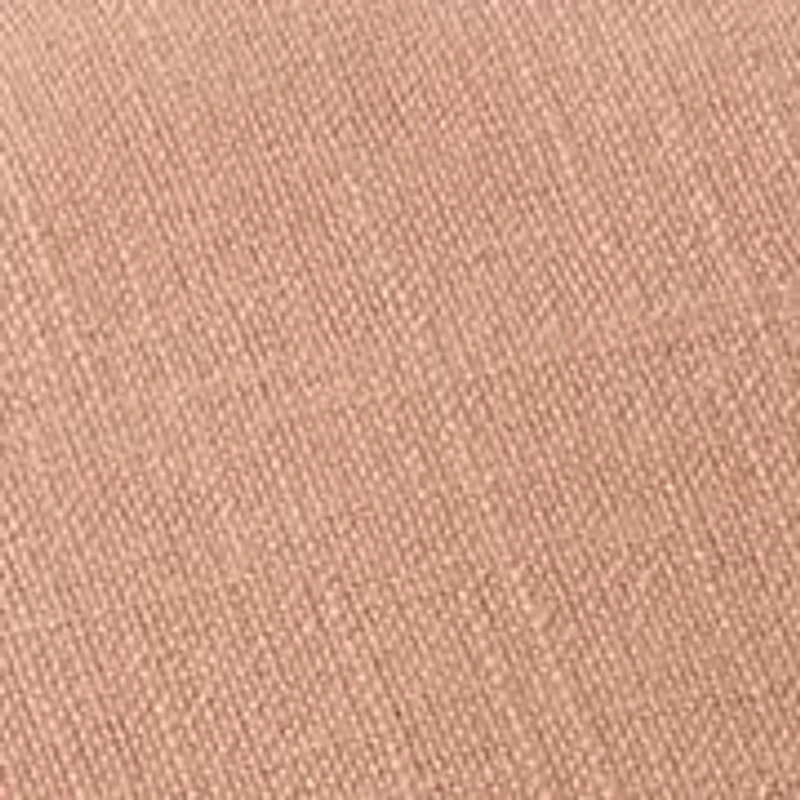 Solid Scalloped Trim Throw Pillow