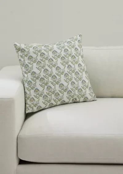 Floral Decorative Pillow