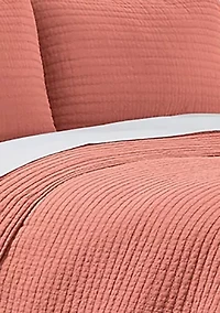 3-Piece Stonewash Quilt Set