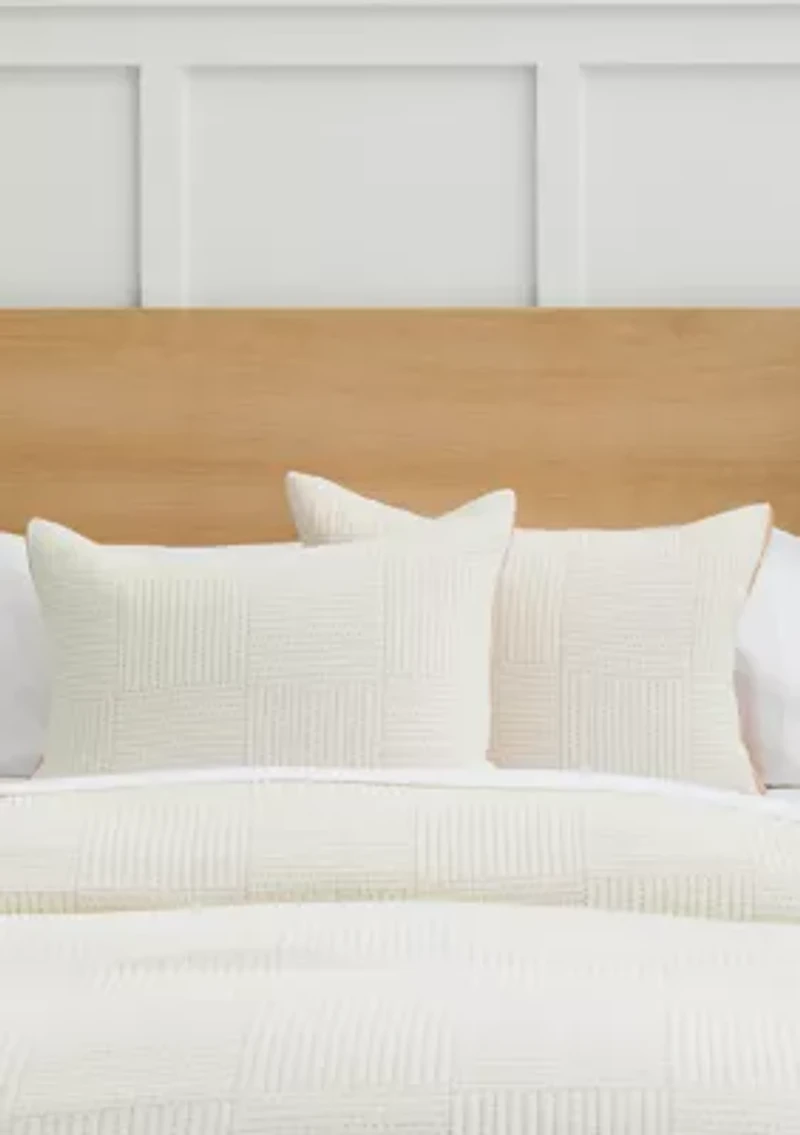 Checkerboard Stitch Quilt Set