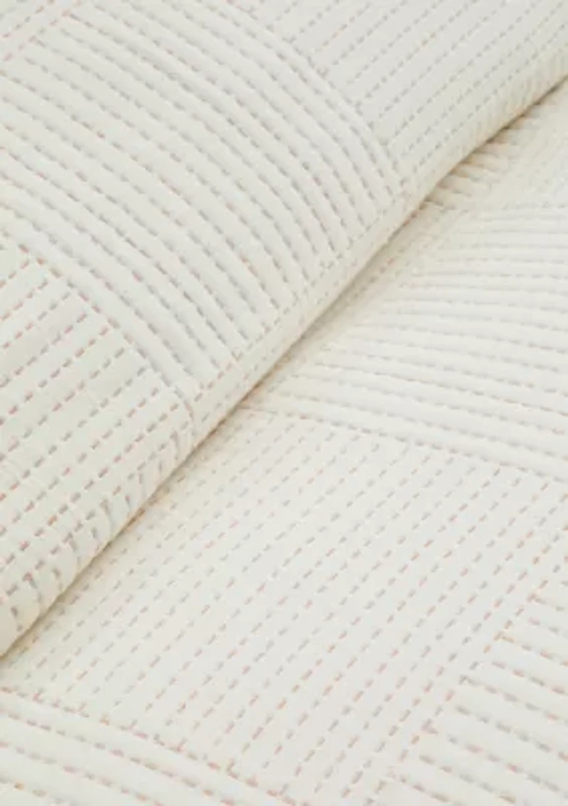 Checkerboard Stitch Quilt Set