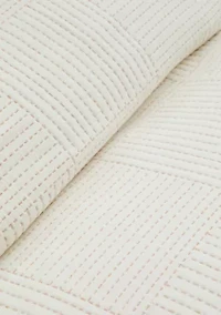 Checkerboard Stitch Quilt Set