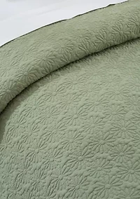 Floral Stitch Quilt Set