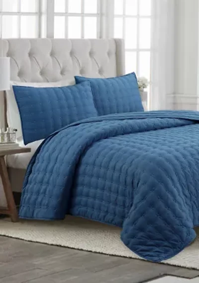 Cross Stitch Quilt Set