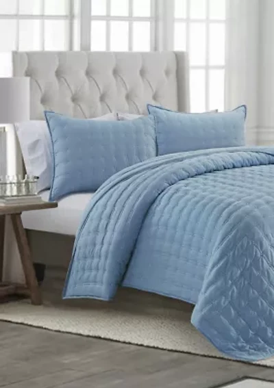 Cross Stich Quilt Set