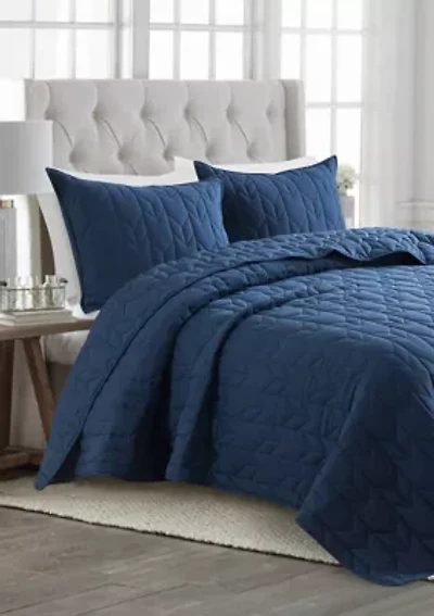 Chevron Stitch Quilt Set