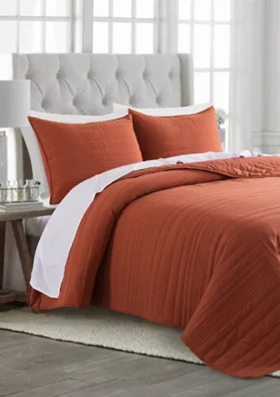 Veragated Quilt Set