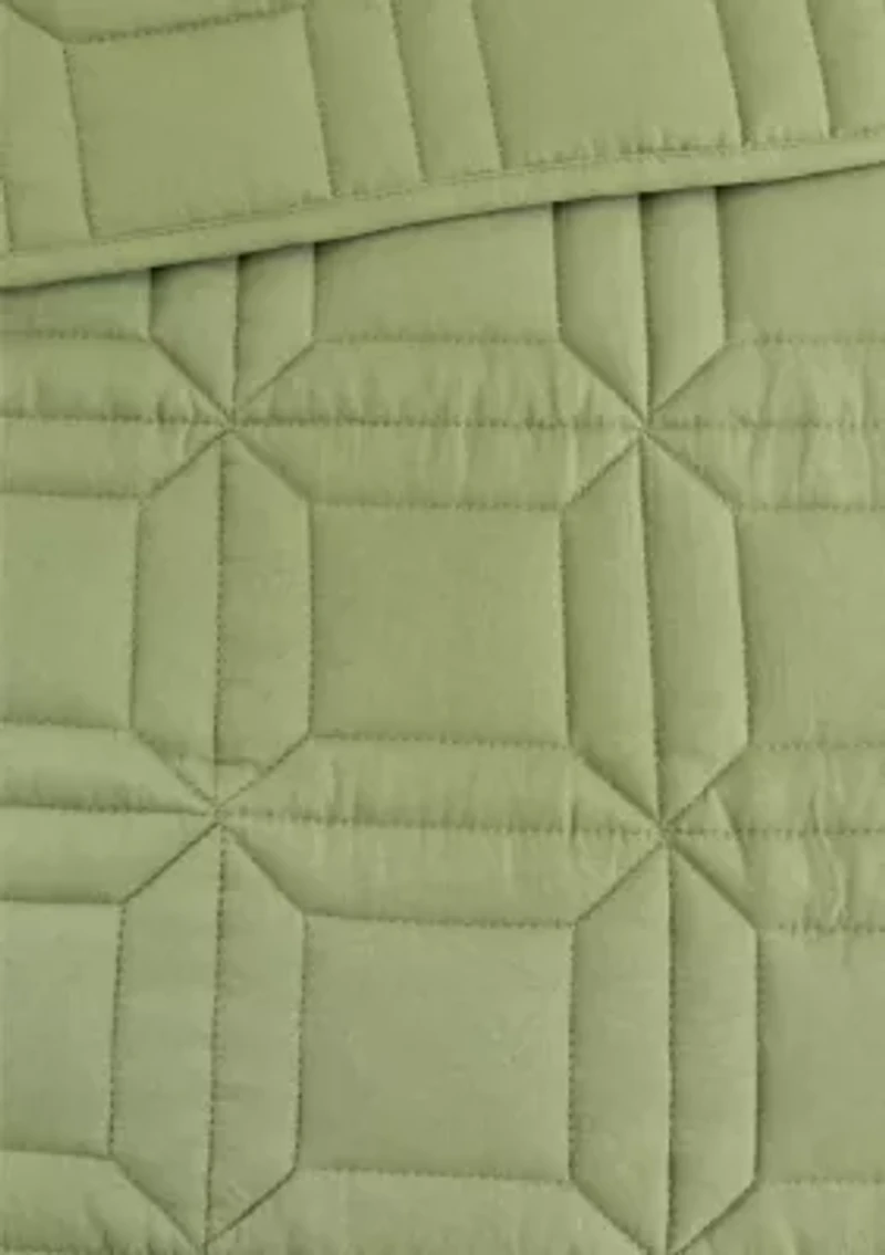 Geometric Box Quilt Set