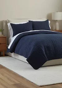 Rectangle Stitch Quilt Set