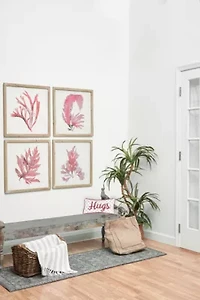 Hugs Dot Pillow 6" x 12"