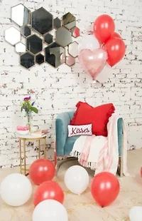 Kisses Dot Pillow 6" x 12"