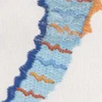 Seahorse Sequined Pillow