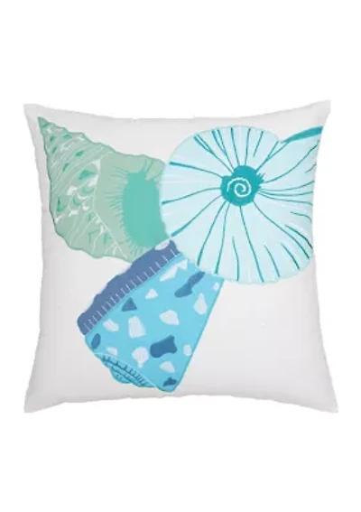 Bright Shells Pillow