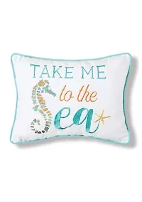 Take Me to the Sea Pillow