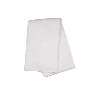 Runa Botanical White Throw Blanket