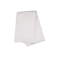 Runa Botanical White Throw Blanket