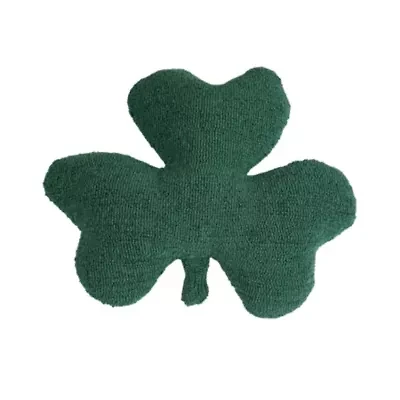 Clover Shaped Hooked Pillow 18" x 20"