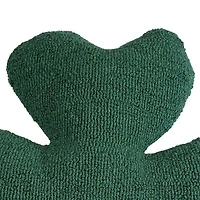 Clover Shaped Hooked Pillow 18" x 20"
