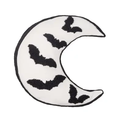 18" x 18" Moon Bats Shaped Throw Pillow