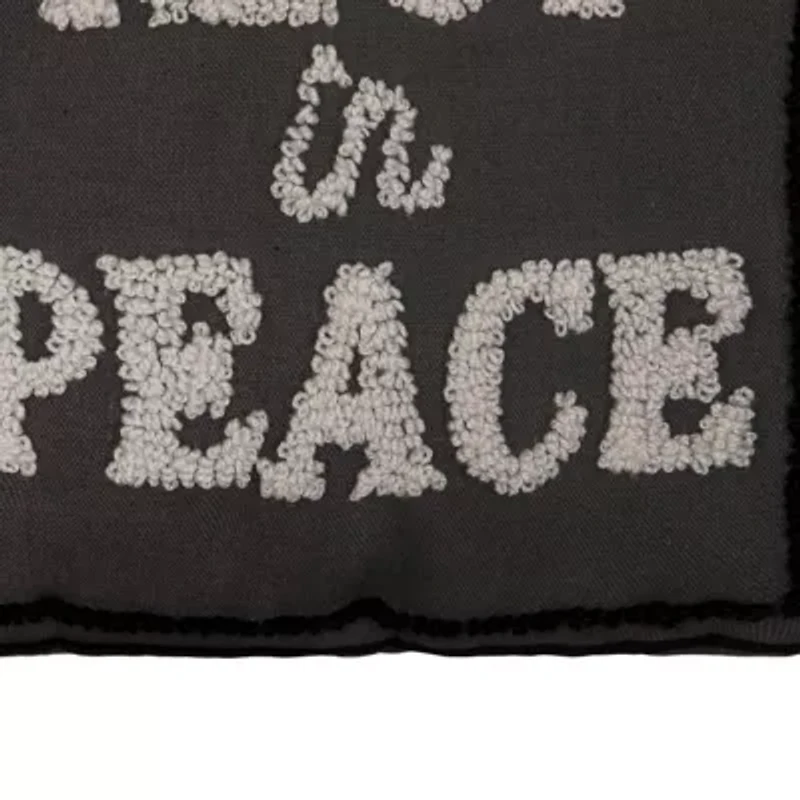 18" x 18" Rip Tombstone Shaped Throw Pillow