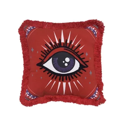 10" x 10" Mystical Eye Throw Pillow