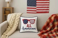 All American Pillow 10" x 10"