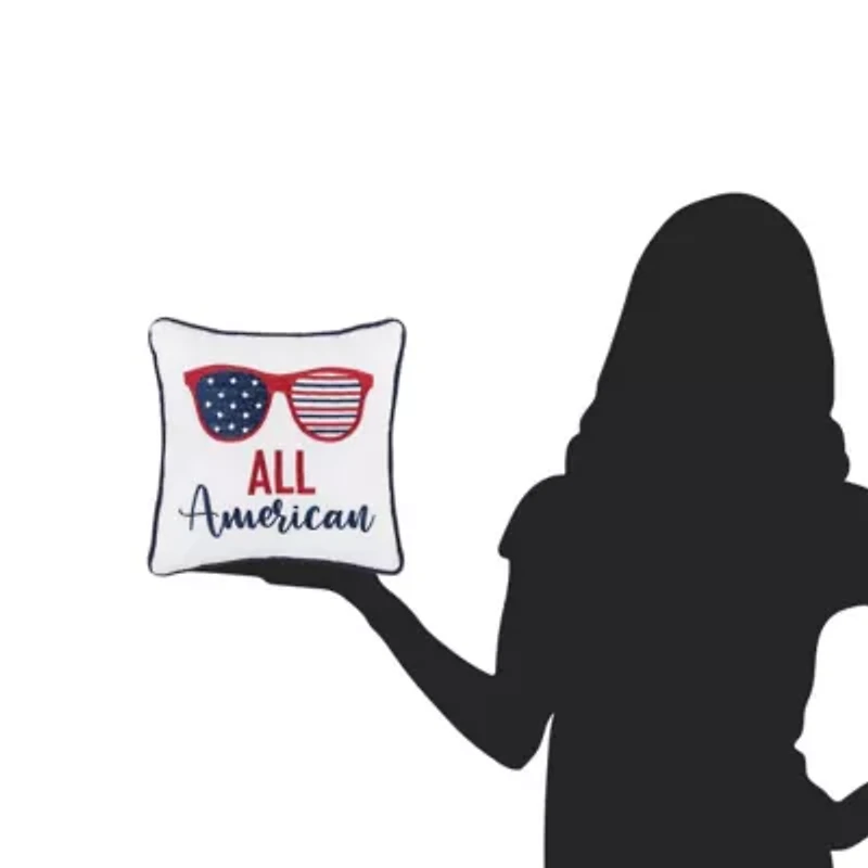 All American Pillow 10" x 10"