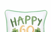 Happy Go Lucky Small Petite Accent Throw Pillow