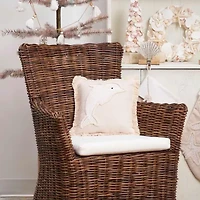 12" x 12" Golden Coast Dolphin Throw Pillow