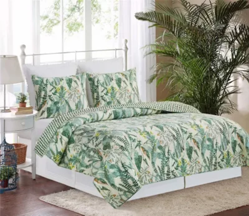 Parson King Bedding 3 Piece Quilt Set