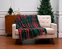 Lennox Plaid Throw