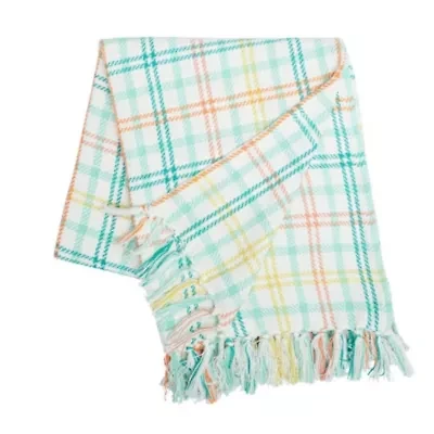 Bunny Trail Plaid Throw