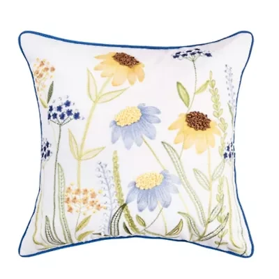 16" x 16" Lovely Blues Throw Pillow