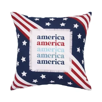 America Star Pillow 16" x 16"