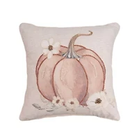 18" x 18" Autumn Fields Pumpkin Throw Pillow