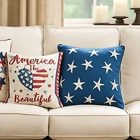 Stars Pillow 18" x 18"