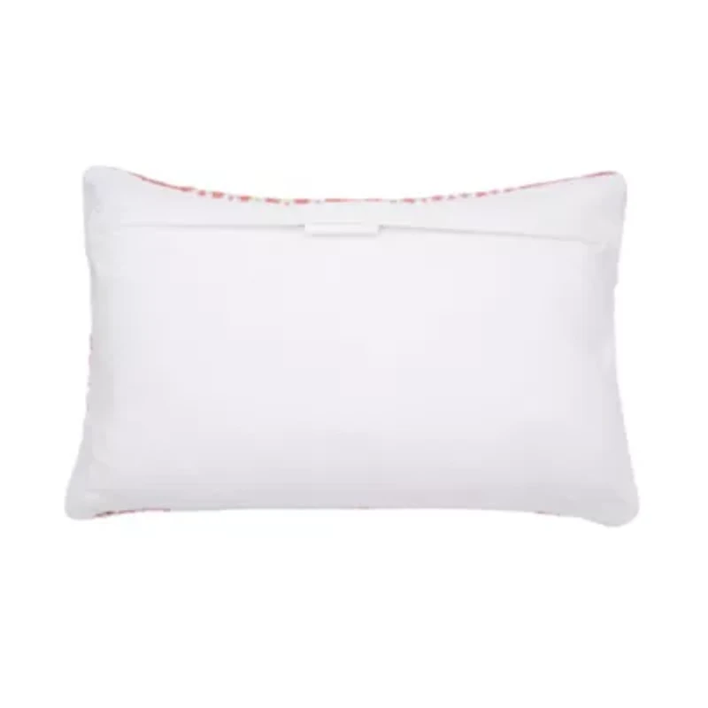 Slim Wave Outdoor Throw Pillow